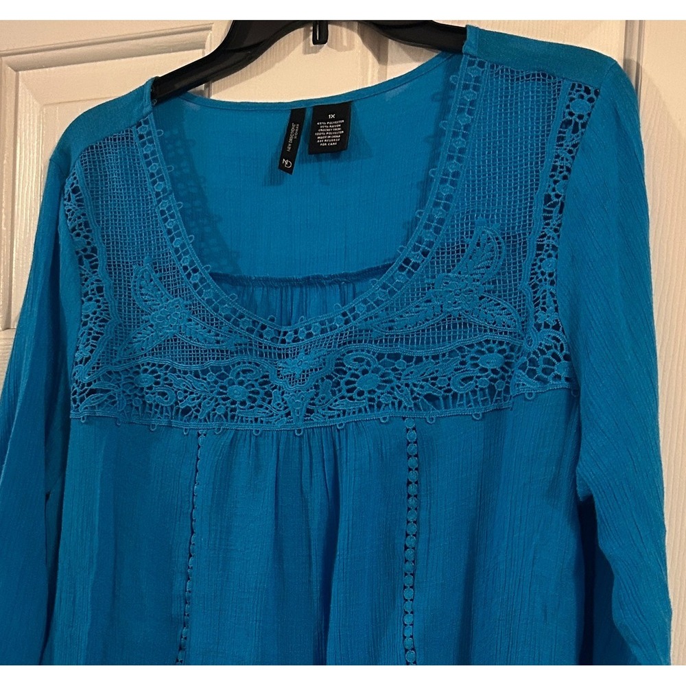 New Directions Crochet Lace Trim Top